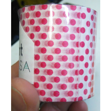 mt CASA Polka dot large (cherry) wide washi tape 5cm